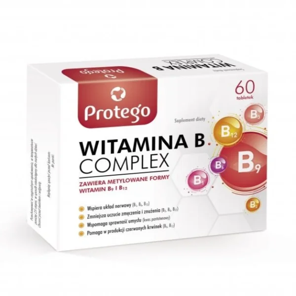 Protego Witamina B Complex, 60 tabletek