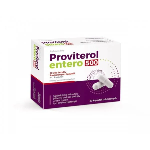 Proviterol Entero 500, 20 kapsułek
