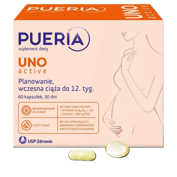 Pueria Uno Active, 60 kapsułek
