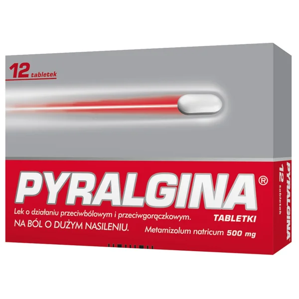 Pyralgina 500 mg, 12 tabletek