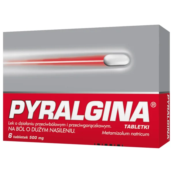 Pyralgina 500 mg, 6 tabletek