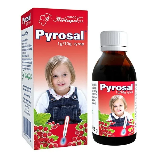 Pyrosal 1 g/ 10 g, syrop, 125 g