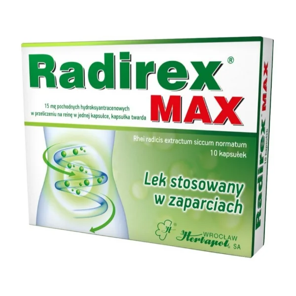 Radirex Max, 10 kapsułek