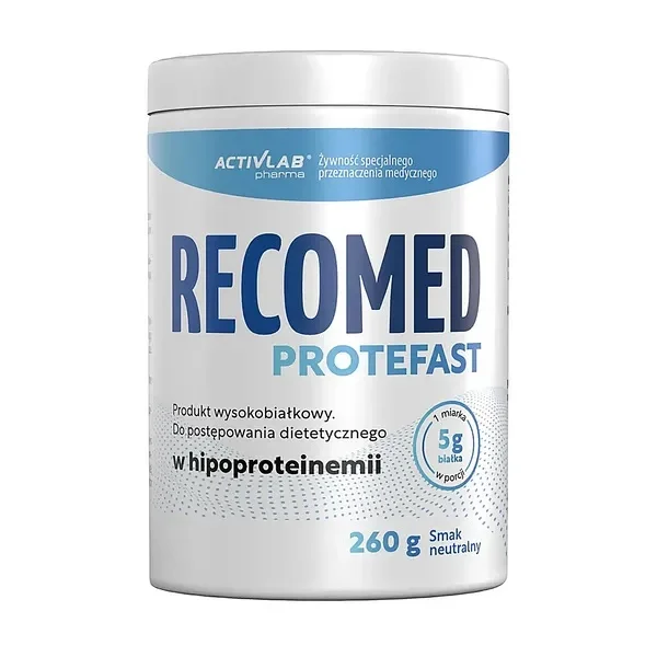Activlab Pharma RecoMed Protefast, preparat odżywczy, smak neutralny, 260 g