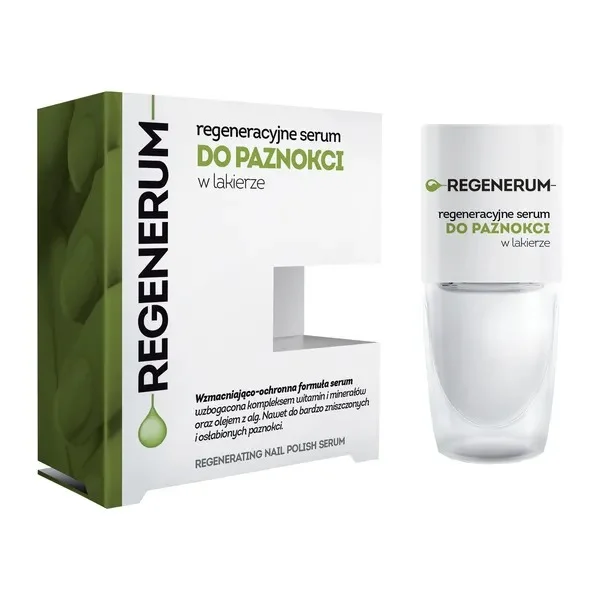 Regenerum, regeneracyjne serum do paznokci w lakierze, 8 ml