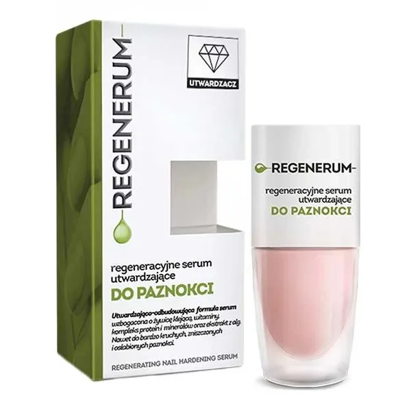 Regenerum, regenerujące serum do paznokci w lakierze, utwardzające, 8 ml