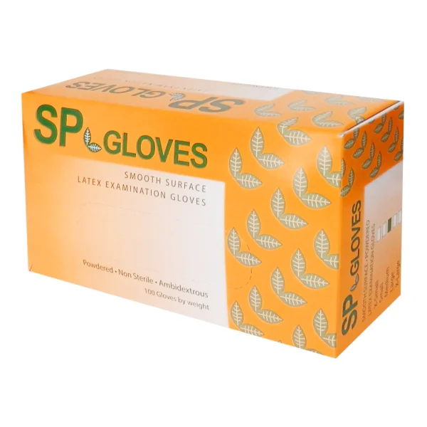 SP Gloves, rękawice lateksowe, rozmiar XS, 100 sztuk