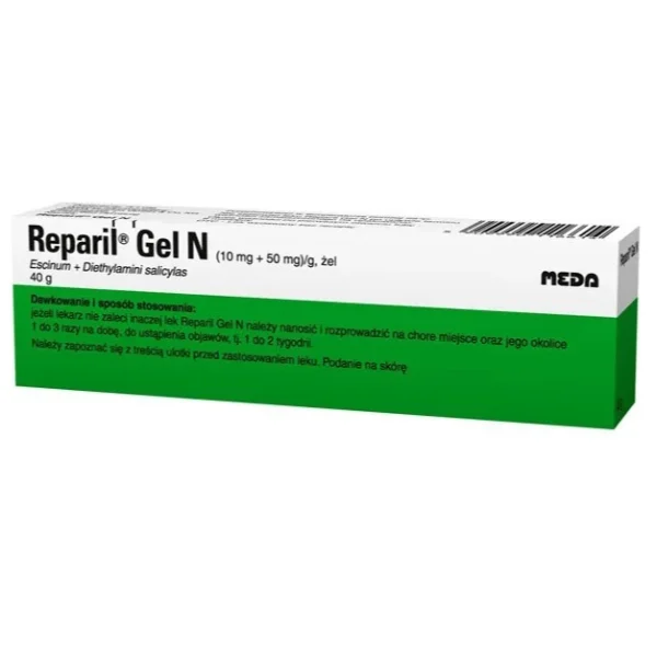 Reparil Gel N (0,01 g + 0,05 g)/g, żel, 40 g