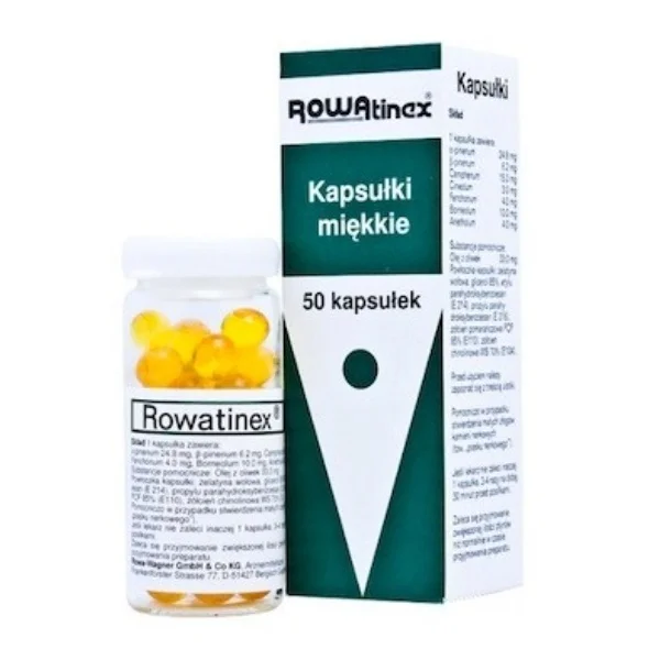 Rowatinex, 50 kapsułek miękich
