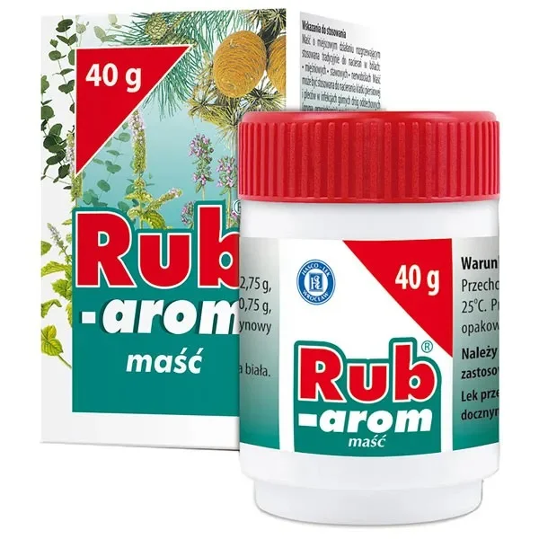 Rub-arom, maść rozgrzewająca, 40 g