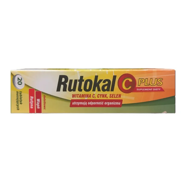 Rutokal C Plus, 20 tabletek musujących