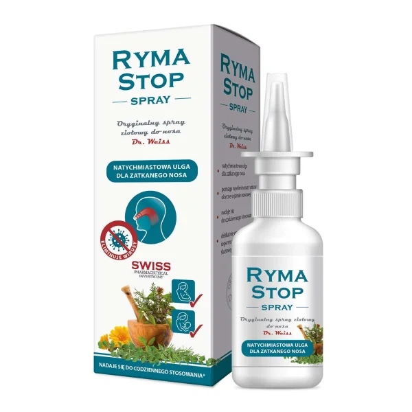 RymaSTOP, spray ziołowy do nosa, 30 ml