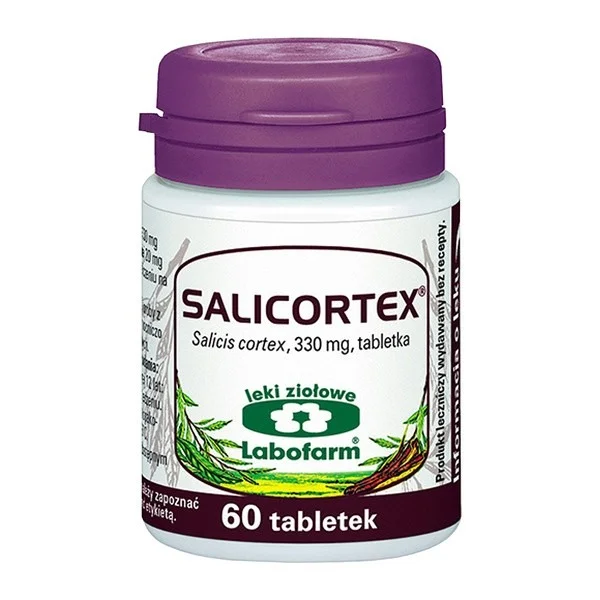 Salicortex 330 mg, 60 tabletek
