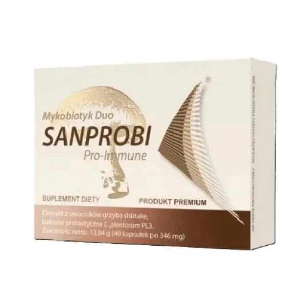 Sanprobi Pro-Immune, 40 kapsułek