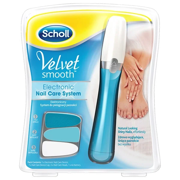 Scholl Velvet Smooth, elektroniczny system do pielęgnacji paznokci