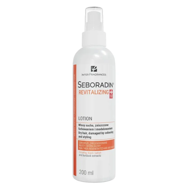 Seboradin Revitalizing, lotion do włosów suchych i zniszczonych, 200 ml