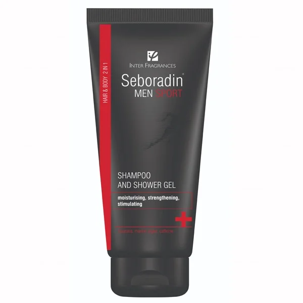 Seboradin Men Sport, szampon i żel 2w1, 200 ml