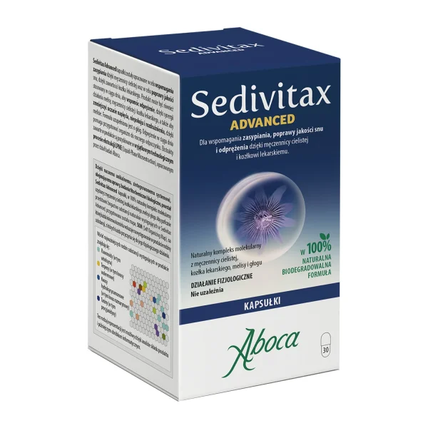 Sedivitax Advanced, 30 kapsułek