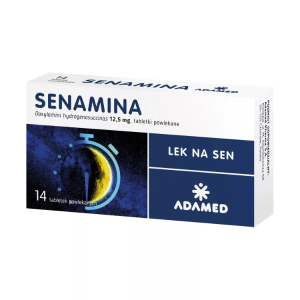 Senamina 12,5 mg, 14 tabletek powlekanych