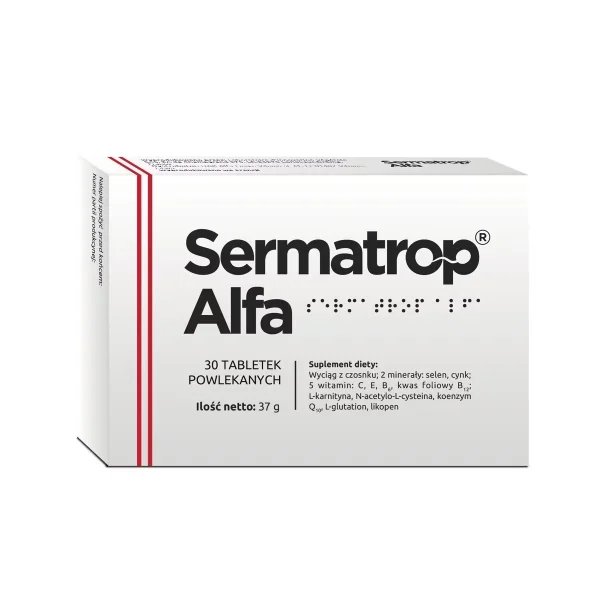 Sermatrop Alfa, 30 tabletek