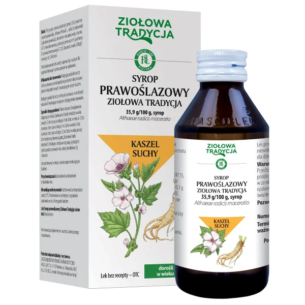 Ziołowa Tradycja, syrop prawoślazowy, 250 g
