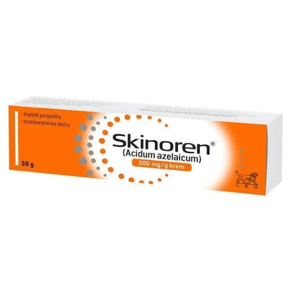 Skinoren 200 mg/g, krem, 30 g (import równoległy)