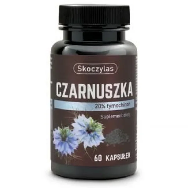 Skoczylas Czarnuszka 20% Tymochinon, 60 kapsułek