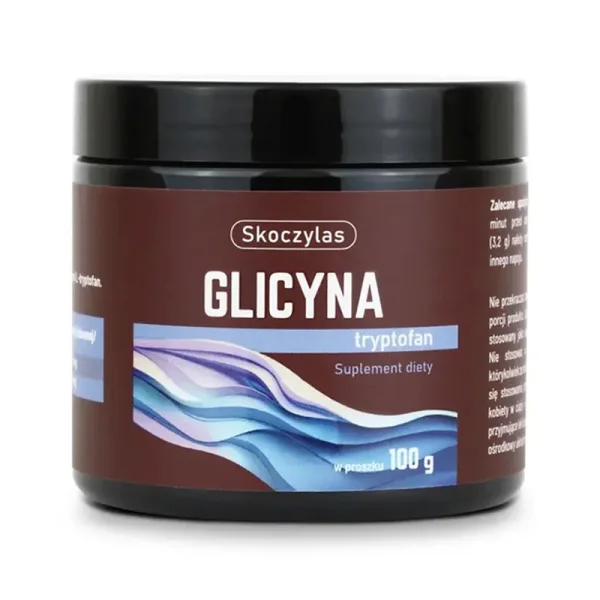 Skoczylas Glicyna tryptofan, proszek, 100 g