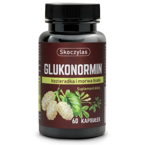 Skoczylas Glukonormin, 60 kapsułek