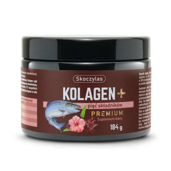 Skoczylas Kolagen + 5 składników, 184 g