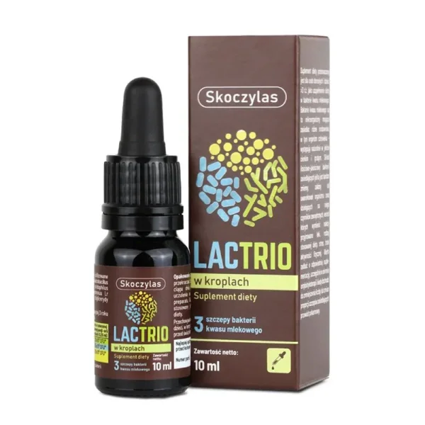 Skoczylas Lactrio, krople, 10 ml