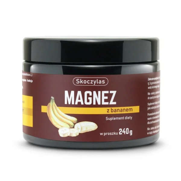 Skoczylas Magnez z Bananem, 240 g