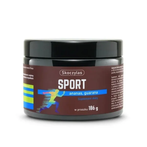 Skoczylas Sport, Ananas i Guarana, 186 g