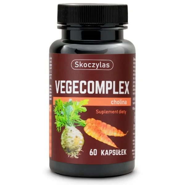Skoczylas Vegecomplex, cholina, 60 kapsułek