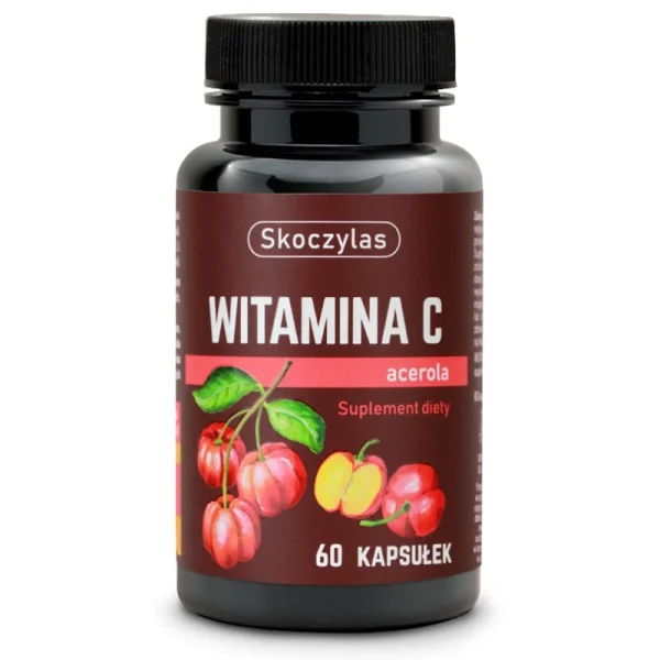 Skoczylas Witamina C Acerola, 60 kapsułek