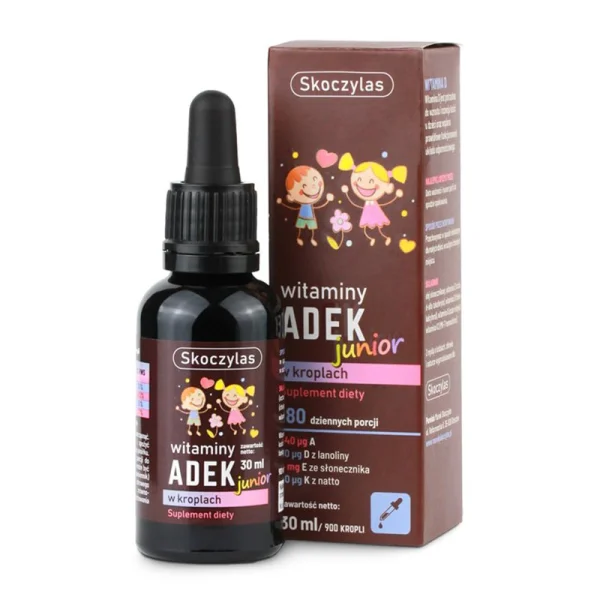 Skoczylas Witamina ADEK Junior, krople, 30 ml