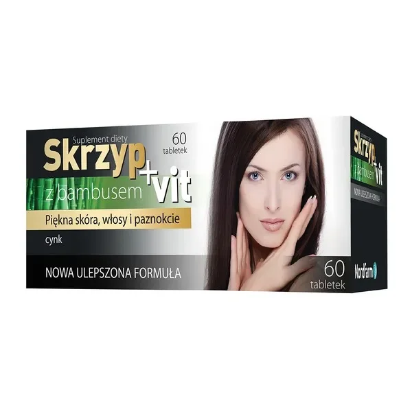 Skrzyp + Vit z bambusem, 60 tabletek