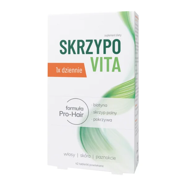 Skrzypovita 1 x dziennie, 42 tabletki powlekane