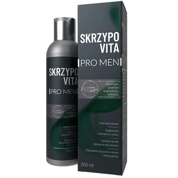 Skrzypovita Pro Men, szampon przeciw wypadaniu włosów, 200 ml