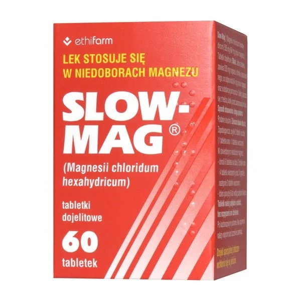 Slow-Mag 64 mg, 60 tabletek dojelitowych