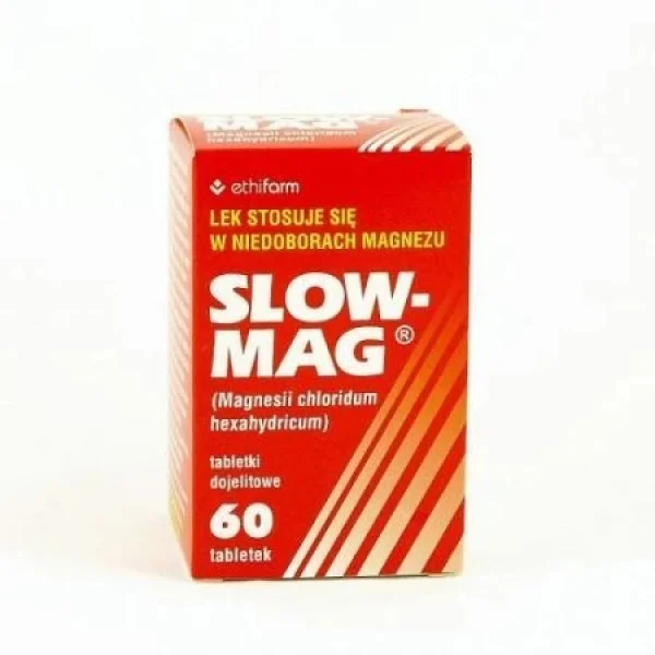 Slow-Mag 64 mg, 60 tabletek dojelitowych