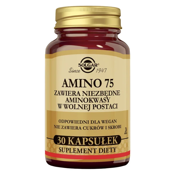 Solgar Amino 75, 30 kapsułek