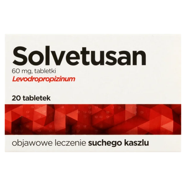 Solvetusan 60 mg, 20 tabletek