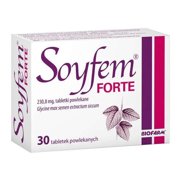 Soyfem Forte 230,8 mg, 30 tabletek powlekanych