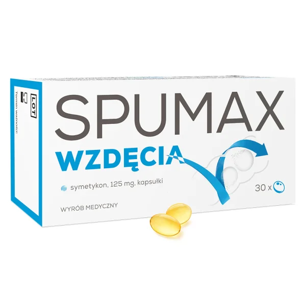 Spumax Wzdęcia, 30 kapsułek