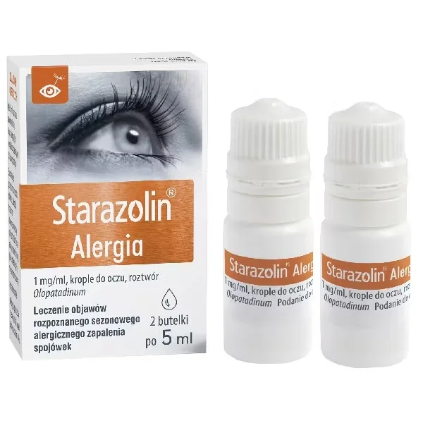 Starazolin Alergia 1 mg/ml, krople do oczu, 2 x 5 ml