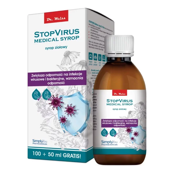 Stopvirus syrop ziołowy, 150 ml