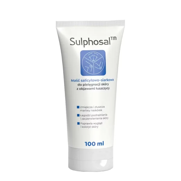 Sulphosal Maść salicylowo-siarkowa, 100 ml