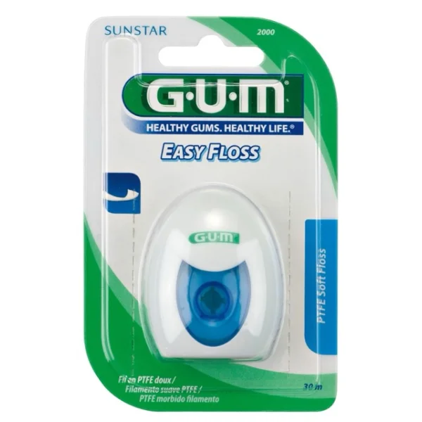 Sunstar Gum Easy Floss, nić dentystyczna 30 m, 1 sztuka