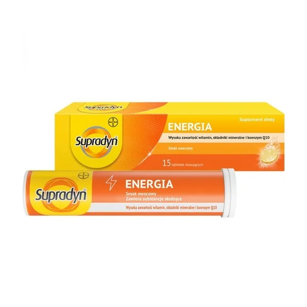 Supradyn Energia, 15 tabletek musujących